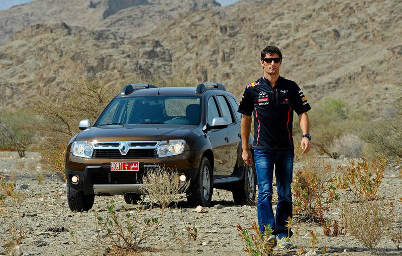 GALERIE FOTO: Webber a testat Duster în Deşertul Oman - Poza 1
