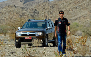 GALERIE FOTO: Webber a testat Duster în Deşertul Oman