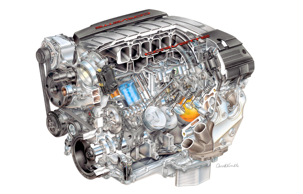 General Motors prezintă a cincea generaţie de motoare V8 - Poza 1