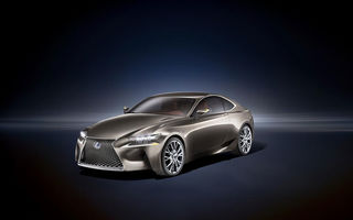 Viitorul Lexus IS se lansează anul viitor cu designul conceptului LF-CC