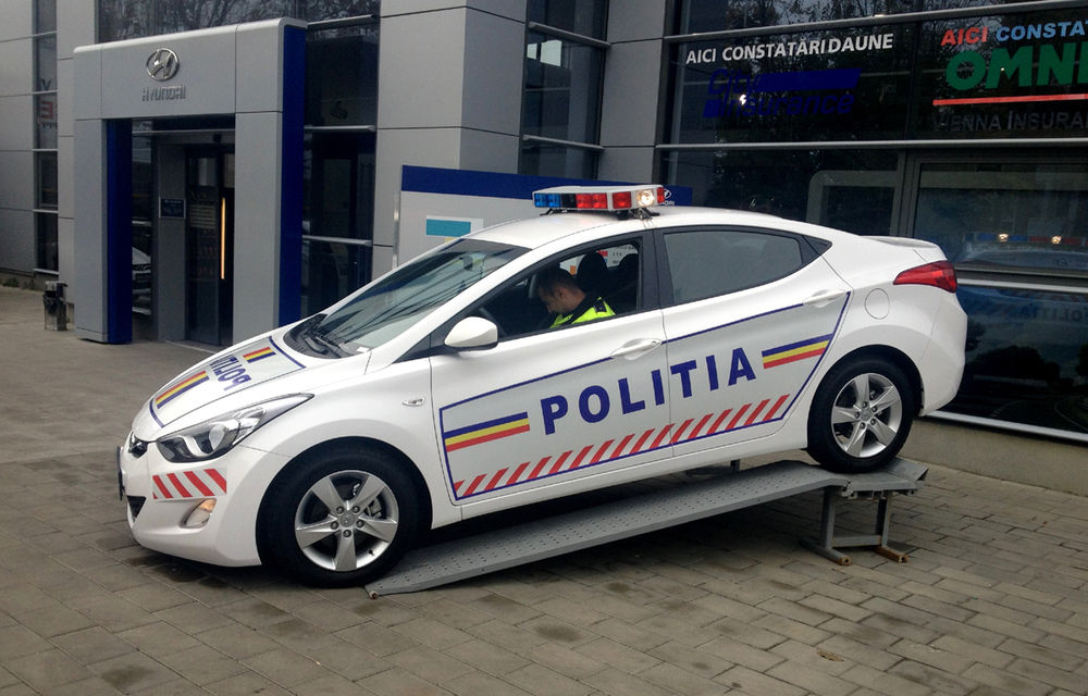 Poliţia Ilfov a primit un Hyundai Elantra - Poza 8