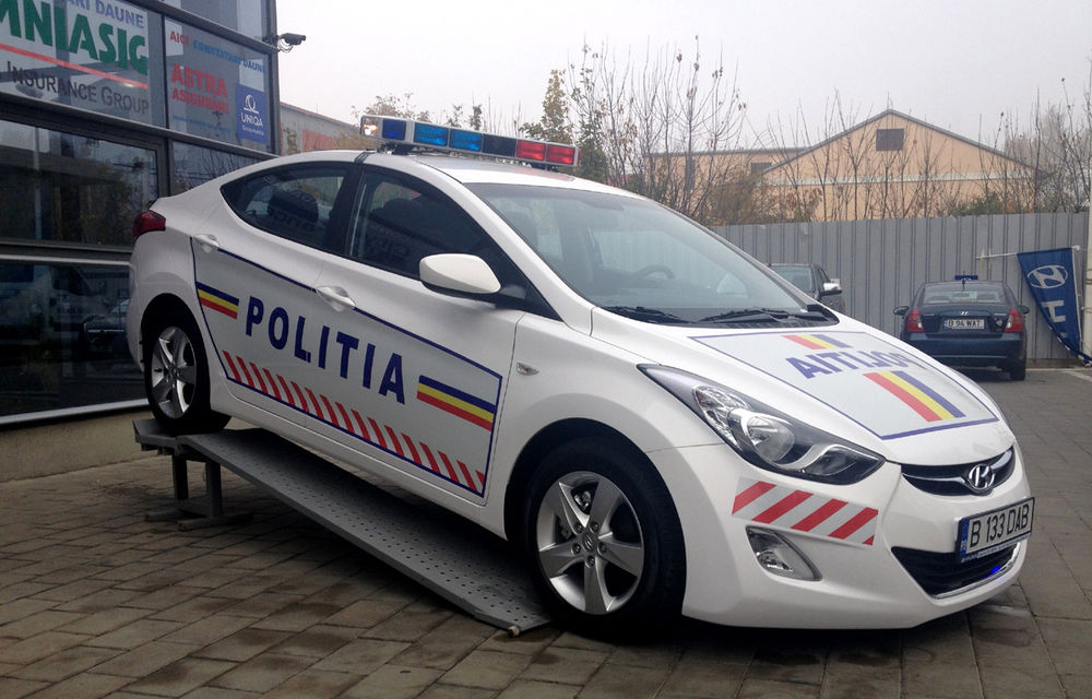 Poliţia Ilfov a primit un Hyundai Elantra - Poza 6