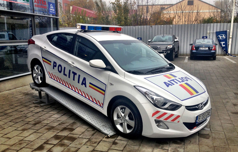 Poliţia Ilfov a primit un Hyundai Elantra - Poza 5