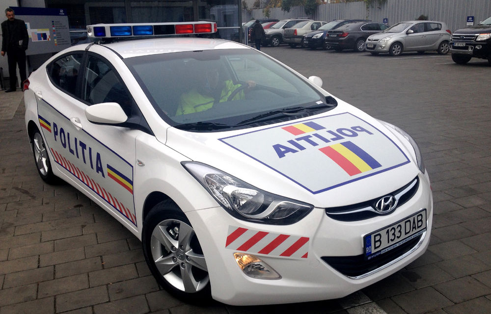 Poliţia Ilfov a primit un Hyundai Elantra - Poza 3