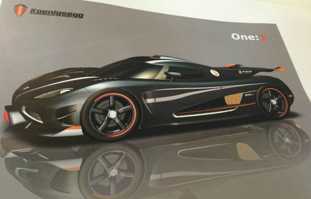 Koenigsegg va construi doar cinci unităţi ale supercarului One:1 - Poza 1