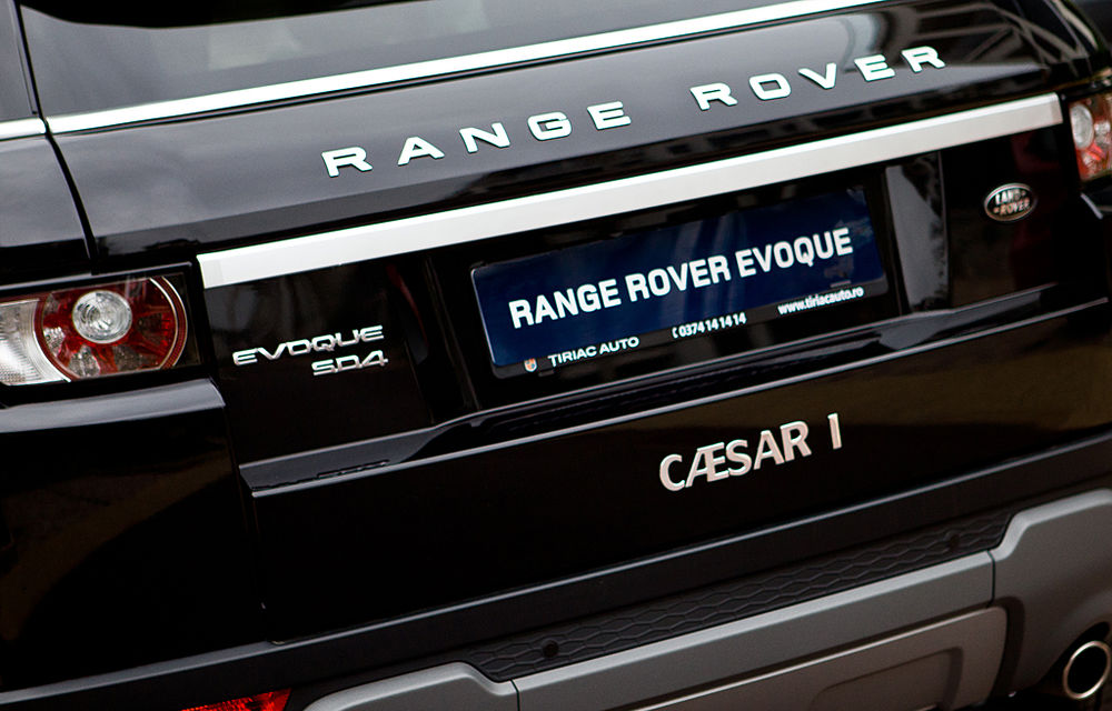 Range Rover şi revista românească Cæsar au creat o ediţie limitată Evoque - Poza 17