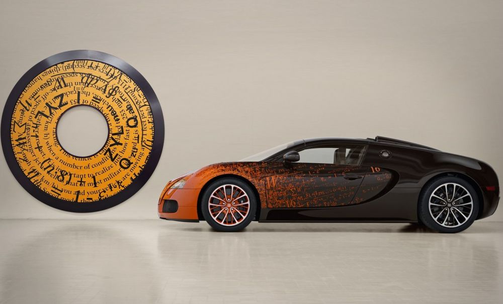 Bugatti Veyron Grand Sport Art Basel - exemplar unic creat de un sculptor - Poza 8