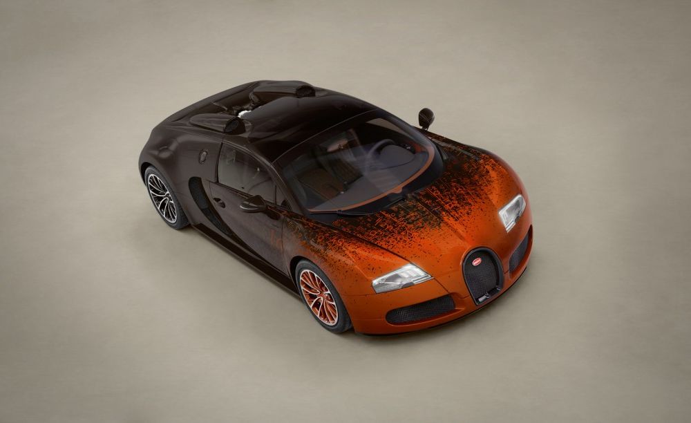 Bugatti Veyron Grand Sport Art Basel - exemplar unic creat de un sculptor - Poza 3