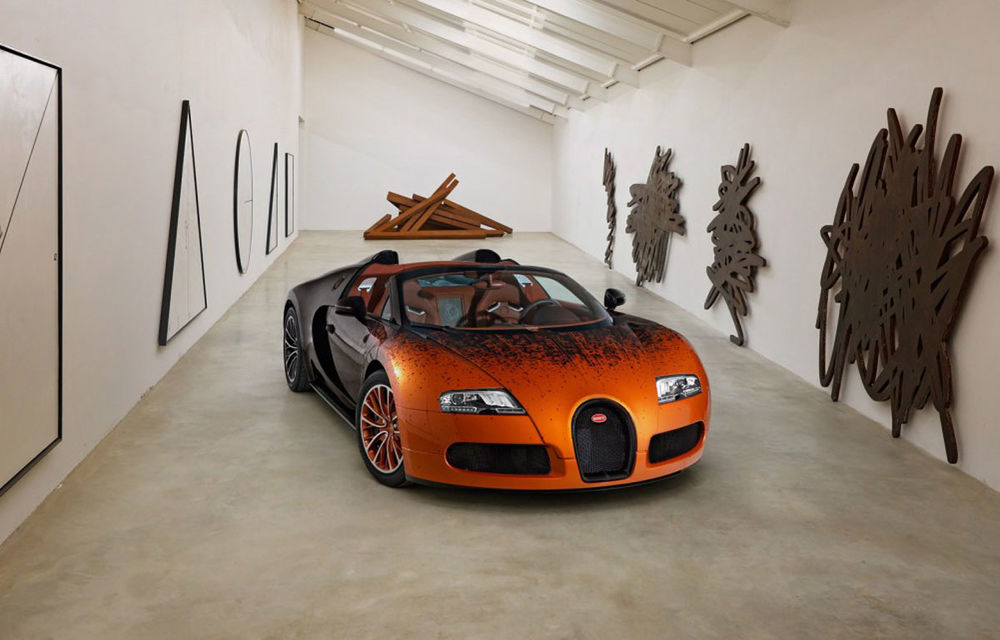 Bugatti Veyron Grand Sport Art Basel - exemplar unic creat de un sculptor - Poza 1