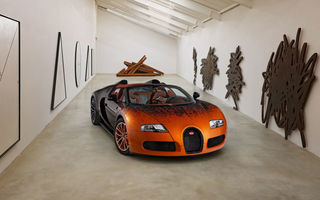 Bugatti Veyron Grand Sport Art Basel - exemplar unic creat de un sculptor