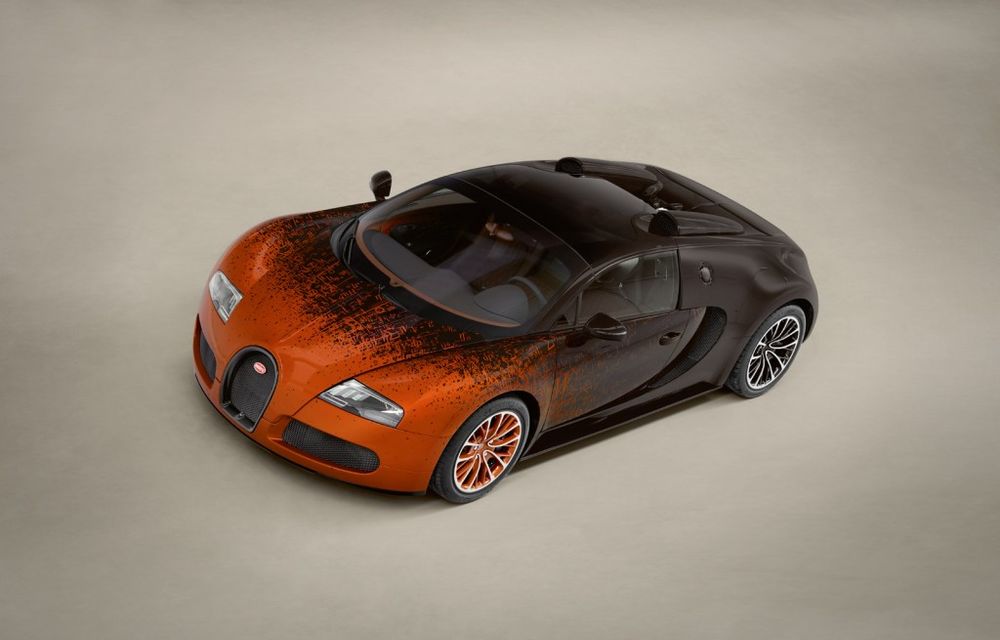 Bugatti Veyron Grand Sport Art Basel - exemplar unic creat de un sculptor - Poza 6