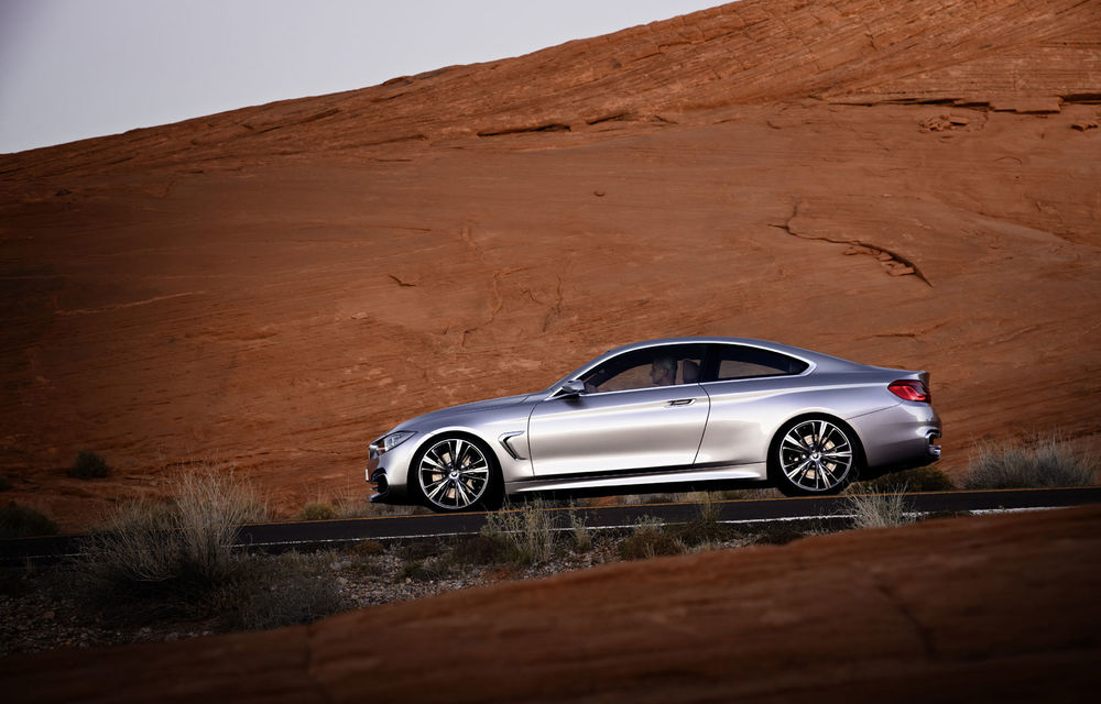 BMW Seria 4 Concept - imagini şi detalii cu urmaşul lui Seria 3 Coupe - Poza 26