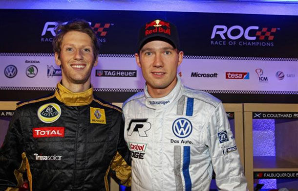 Grosjean şi Ogier alcătuiesc echipa Franţei la Race of Champions - Poza 1