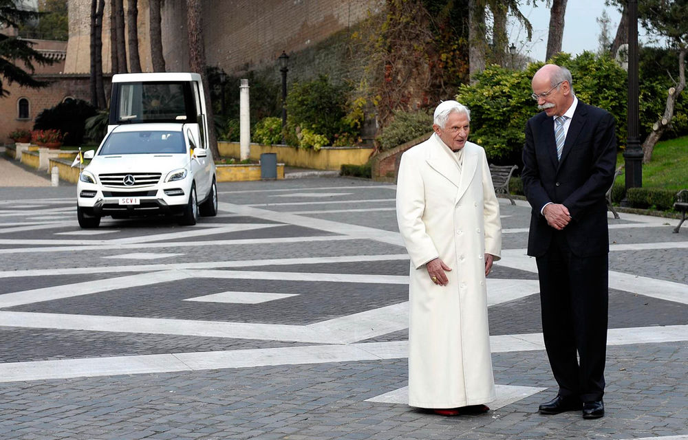 Mercedes-Benz M-Klasse - noul automobil oficial al Papei Benedict al XVI-lea - Poza 3