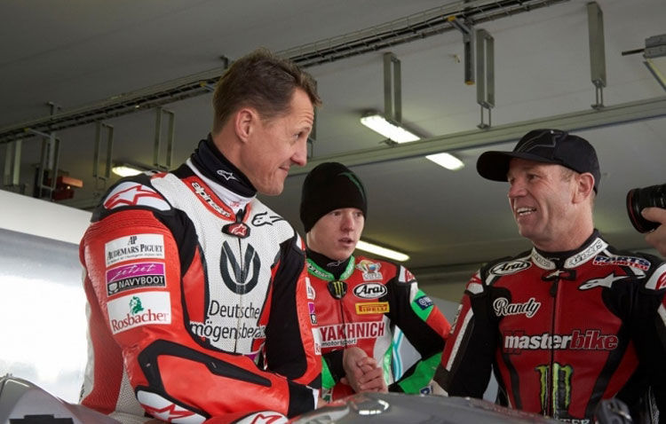 GALERIE FOTO: Schumacher a testat o motocicletă Ducati - Poza 15