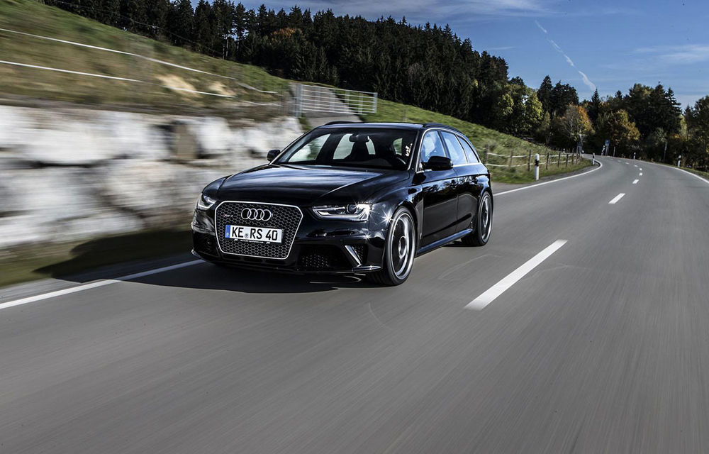Audi RS4 Avant poate atinge 290 km/h mulţumită ABT - Poza 1