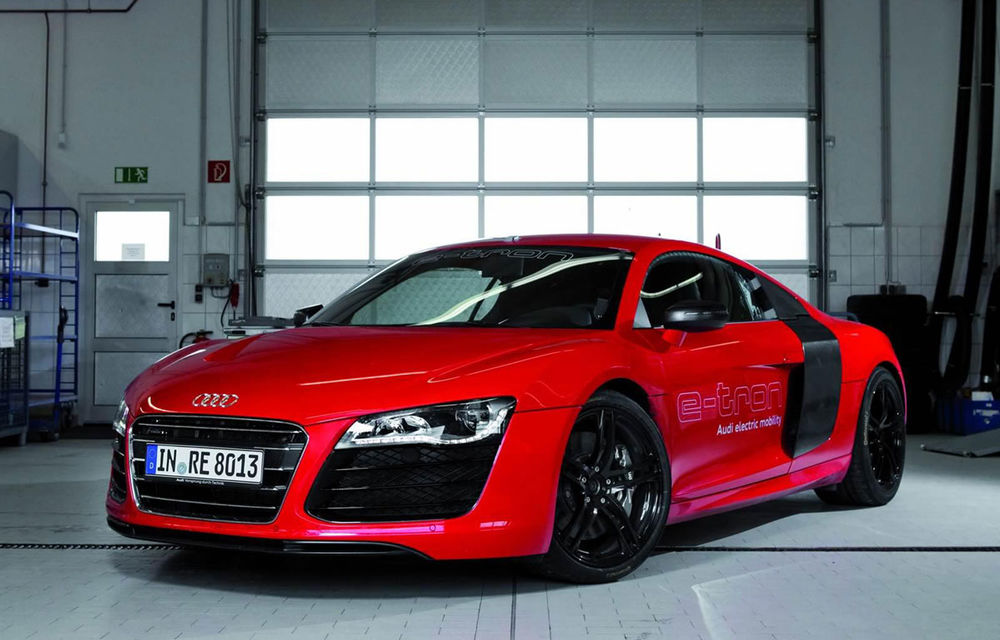 Audi amână lansarea lui R8 e-tron pe o perioadă nedeterminată - Poza 1