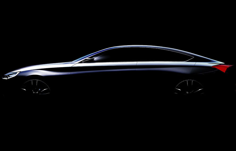 Hyundai HCD-14 - conceptul unui sedan coupe premium debutează la Detroit - Poza 1