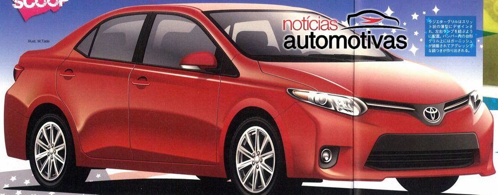 Viitorul Toyota Corolla - imagini decupate dintr-o broşură dezvăluie designul - Poza 2