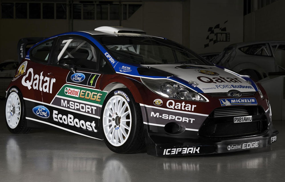 WRC: M-Sport a dezvăluit culorile lui Ford Fiesta RS WRC pentru sezonul 2013 - Poza 1