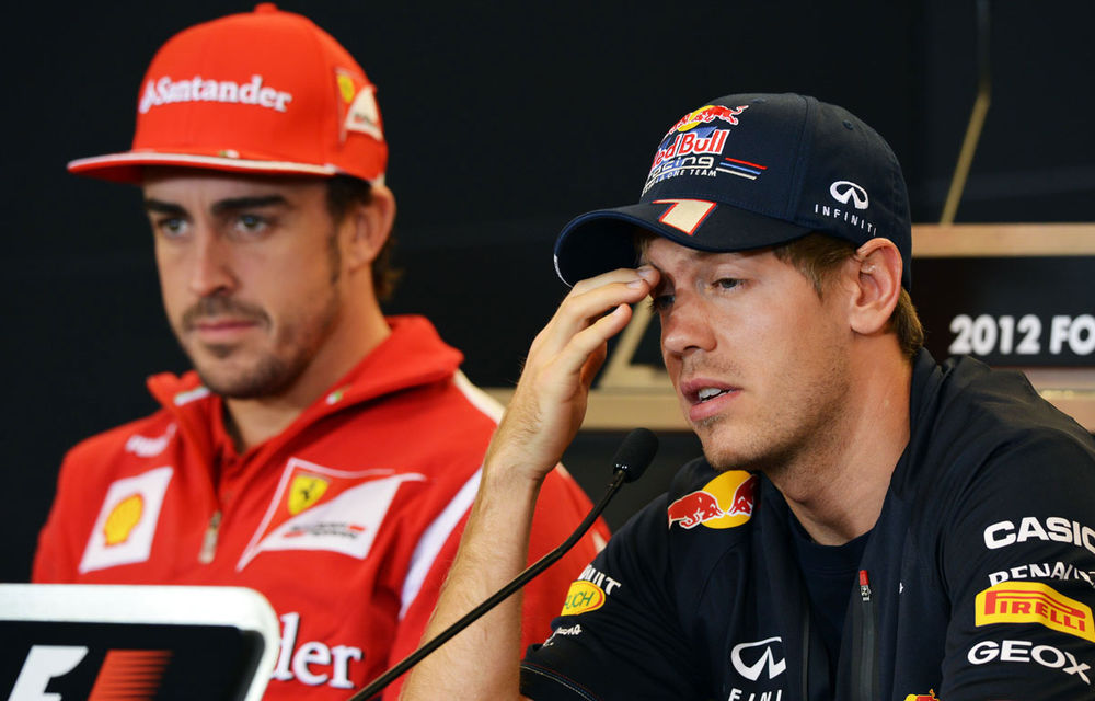 Ferrari exclude &quot;echipa de vis&quot; Alonso - Vettel - Poza 1