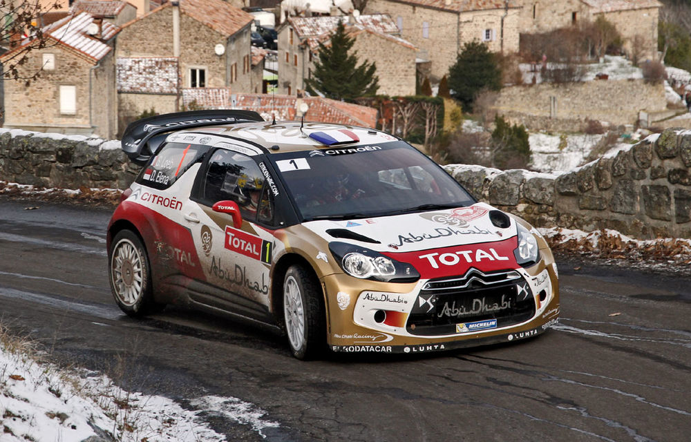 Raliul Monte Carlo, ziua 1: Loeb, lider detaşat. Volkswagen produce surpriza - Poza 1