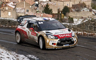 Raliul Monte Carlo, ziua 1: Loeb, lider detaşat. Volkswagen produce surpriza