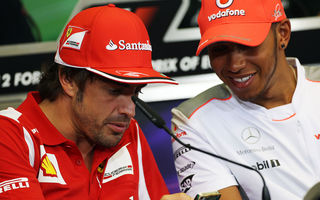 Hamilton: "Alonso a trecut peste conflictele din 2007"