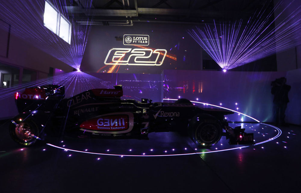 VIDEO: Lansarea noului monopost Lotus E21 pentru sezonul 2013 - Poza 1