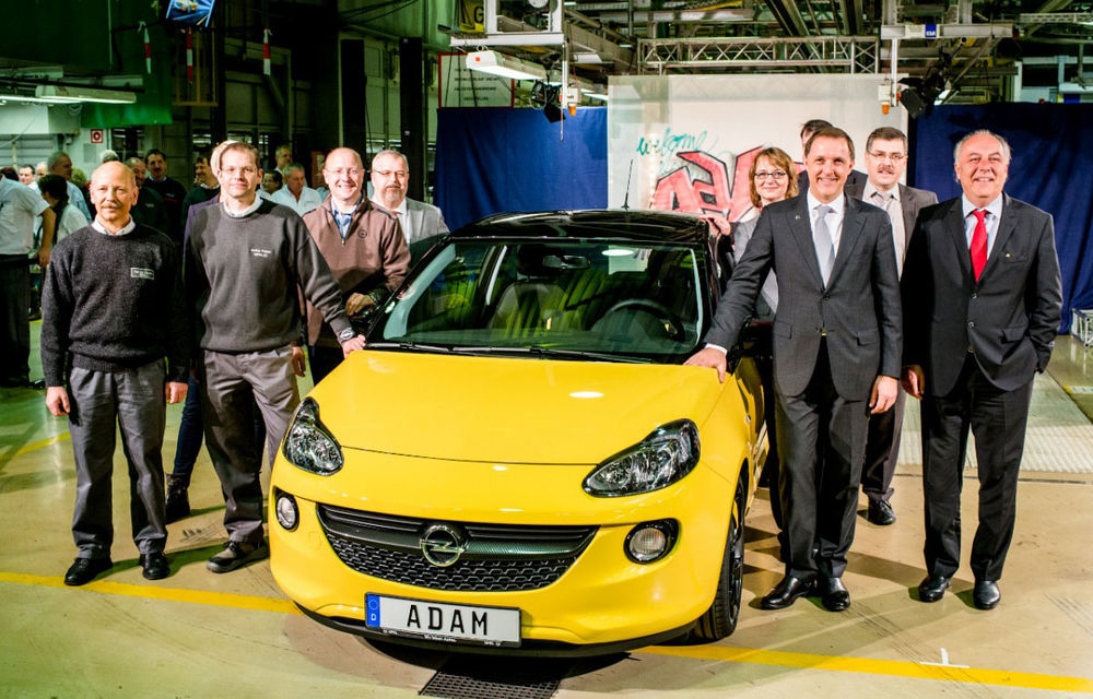 Opel Adam a înregistrat deja 20.000 de comenzi - Poza 1