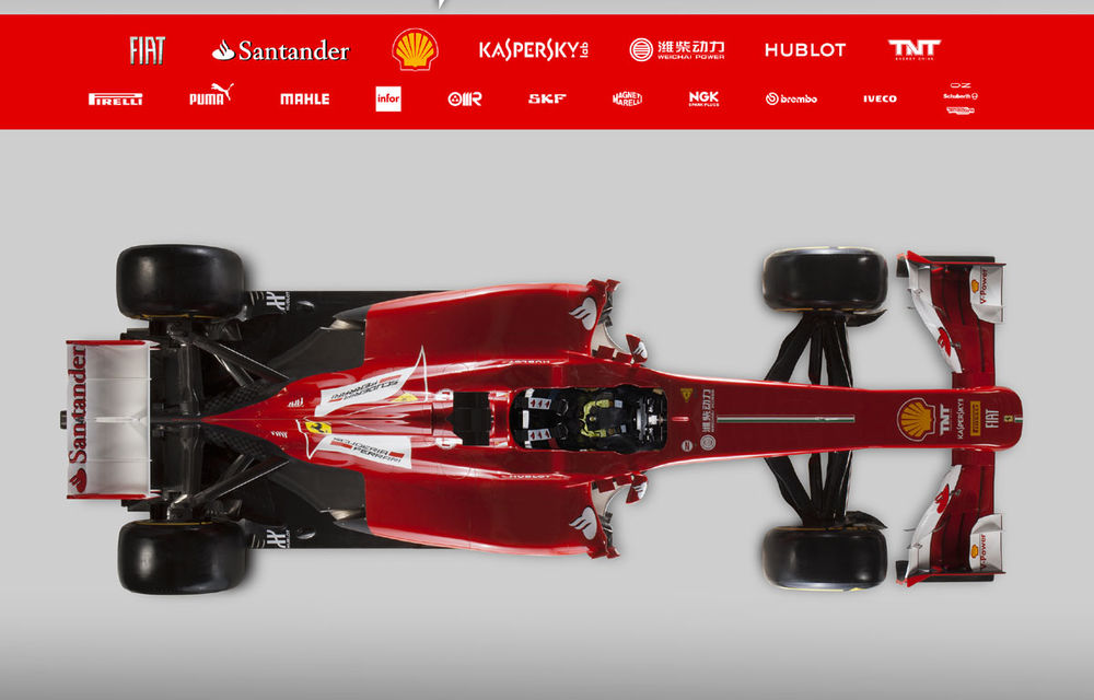 GALERIE FOTO: Noul monopost Ferrari F138 pentru sezonul 2013 - Poza 3