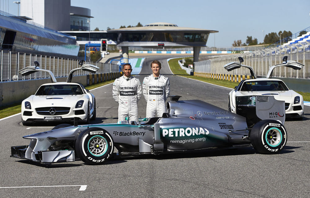GALERIE FOTO şi VIDEO: Noul monopost Mercedes pentru sezonul 2013 - Poza 8