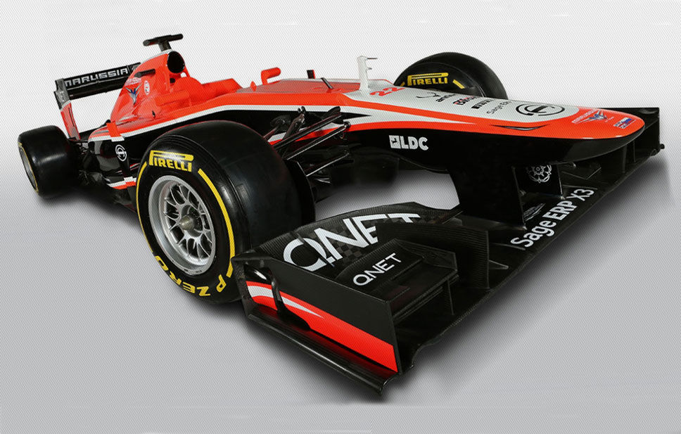 GALERIE FOTO: Noul monopost Marussia pentru sezonul 2013 - Poza 1