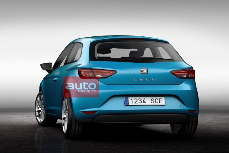 Seat Leon SC - imagini neoficiale dezvăluie mai devreme varianta cu trei uşi - Poza 11