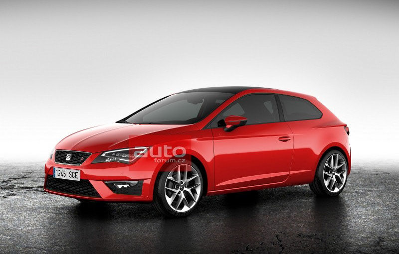 Seat Leon SC - imagini neoficiale dezvăluie mai devreme varianta cu trei uşi - Poza 1