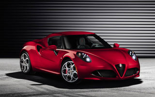 Alfa Romeo 4C - imagini şi detalii oficiale ale versiunii de serie (update foto)