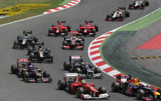 Audienţa Formulei 1 a scăzut la 500 de milioane de telespectatori în 2012