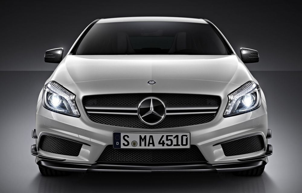 Mercedes A45 AMG Edition 1 - versiune specială anunţată pentru Geneva 2013 - Poza 3