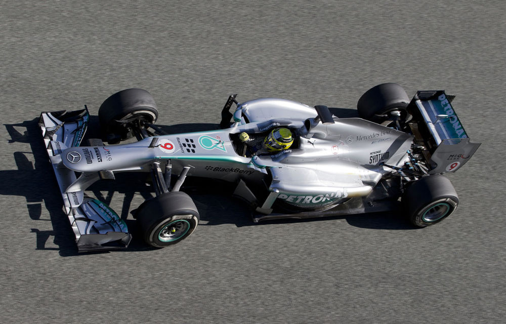 Teste Barcelona, ziua 1: Rosberg, cel mai bun timp - Poza 1