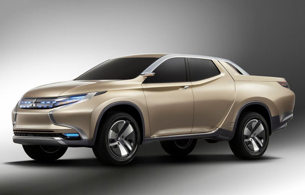 Mitsubishi GR-HEV: conceptul hibrid pick-up care anunţă viitorul L200 - Poza 1