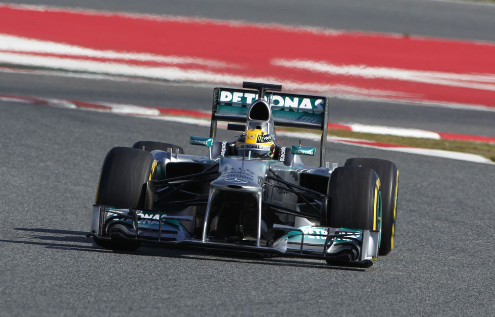 Hamilton: &quot;Mercedes poate câştiga o cursă în 2013&quot; - Poza 1
