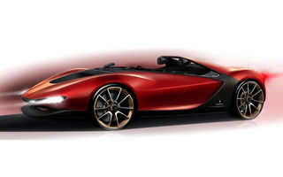 Pininfarina Sergio Concept, prima schiţă oficială