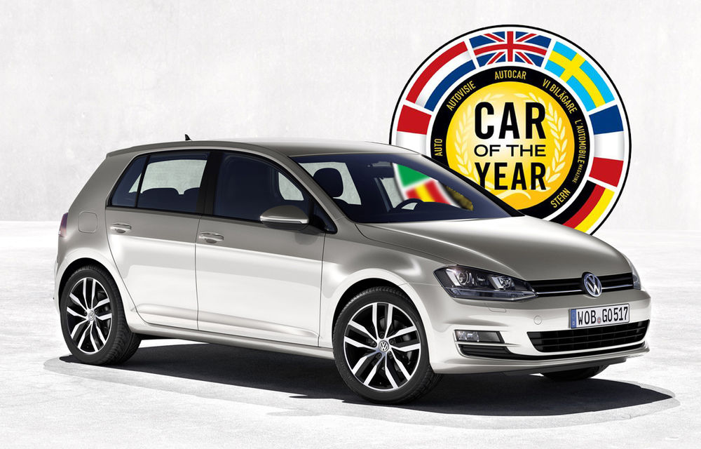 OFICIAL: VW Golf 7 este Car of the Year 2013 - Poza 1