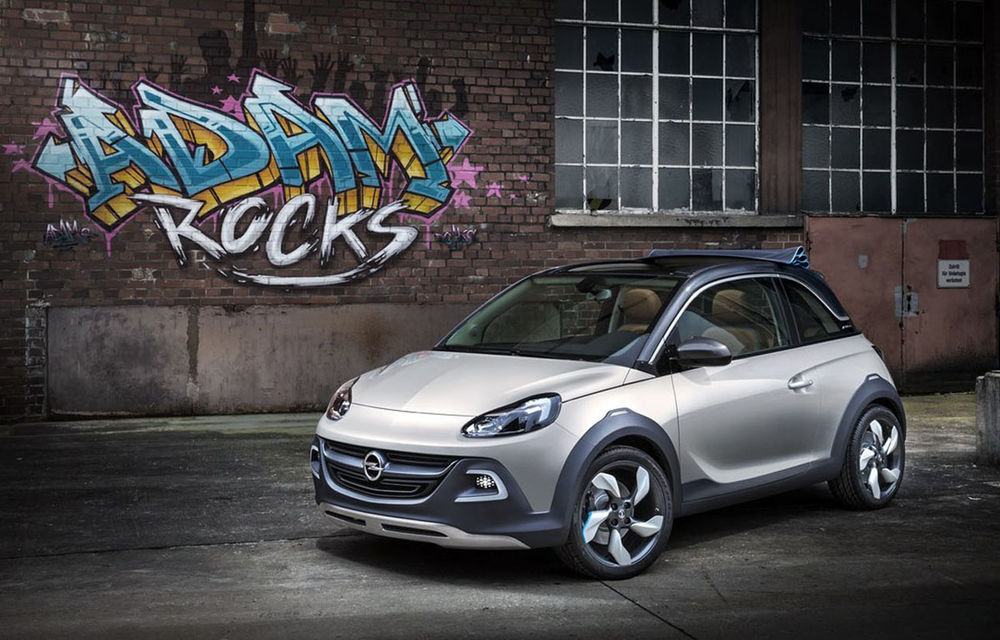 Opel Adam Rocks: am văzut pe viu conceptul din care se va naşte viitorul Adam Cabriolet - Poza 1