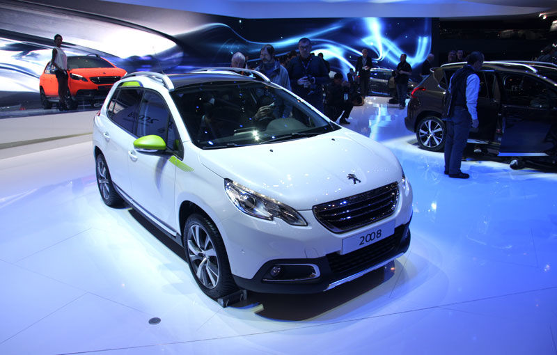 GENEVA 2013 LIVE: Standul Peugeot a avut în prim plan noul 2008, SUV-ul de segment B - Poza 1