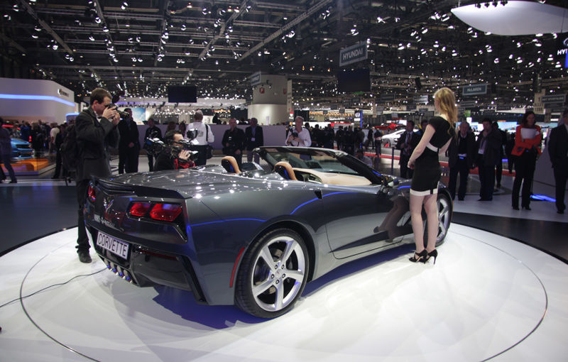 GENEVA 2013 LIVE: Standul Chevrolet are noul Corvette Stingray Convertible drept piesă de rezistență - Poza 8