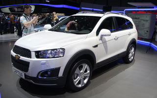 GENEVA 2013 LIVE: Chevrolet Captiva facelift aduce un aer proaspăt la stand