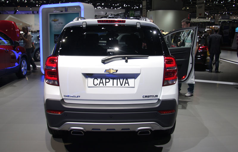GENEVA 2013 LIVE: Chevrolet Captiva facelift aduce un aer proaspăt la stand - Poza 6