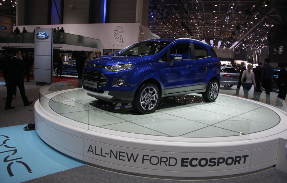 GENEVA 2013 LIVE: Ford EcoSport tronează în standul producătorului american - Poza 1