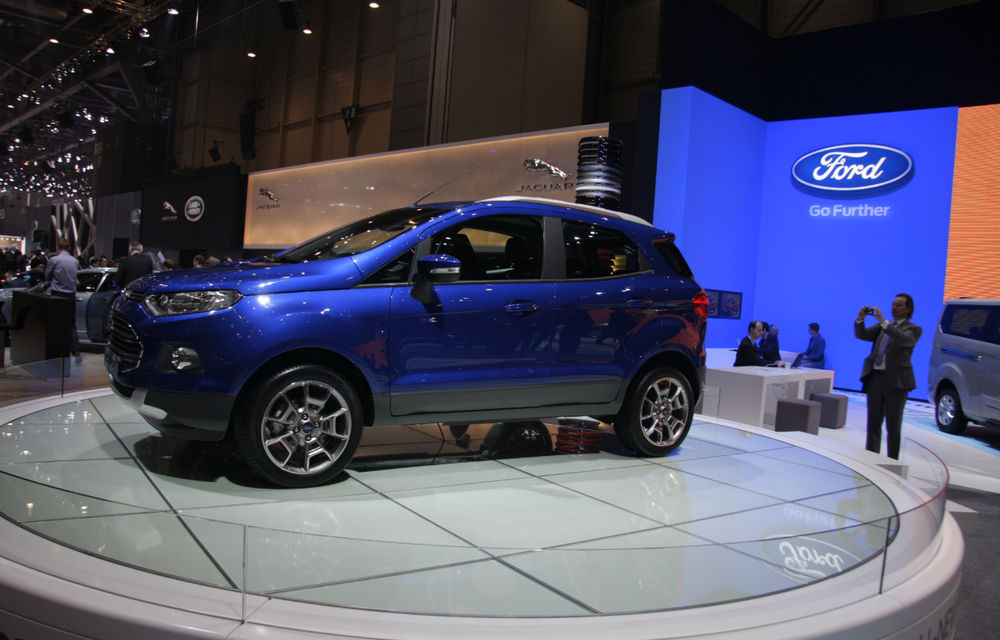 GENEVA 2013 LIVE: Ford EcoSport tronează în standul producătorului american - Poza 15